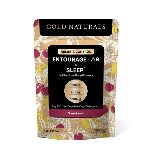 5 mg Entourage Δ9 x Sleep Gummy - Utah Compliant - CBD Comfort Store