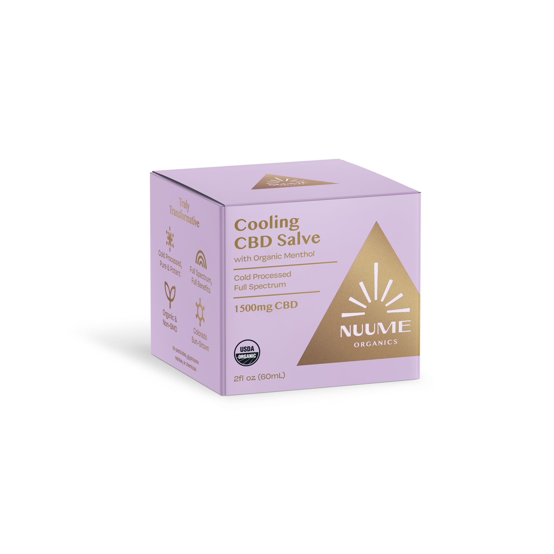 Organic CBD Cooling Salve - Extra Strength 1500mg - CBD Comfort Store