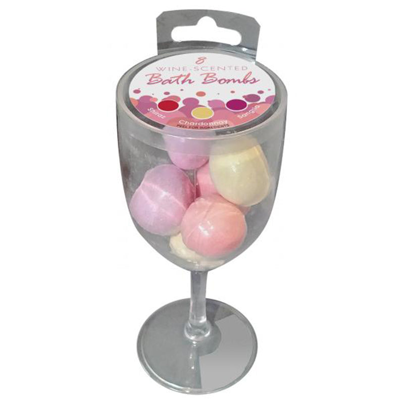 Wine Scented Bath Bombs (8pc) - CBD Comfort Store