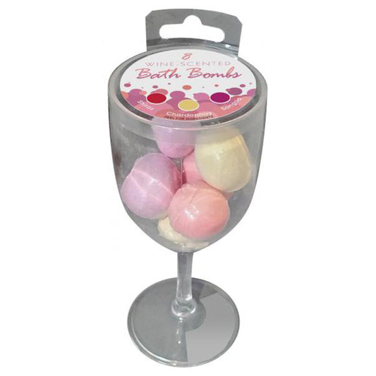 Wine Scented Bath Bombs (8pc) - CBD Comfort Store