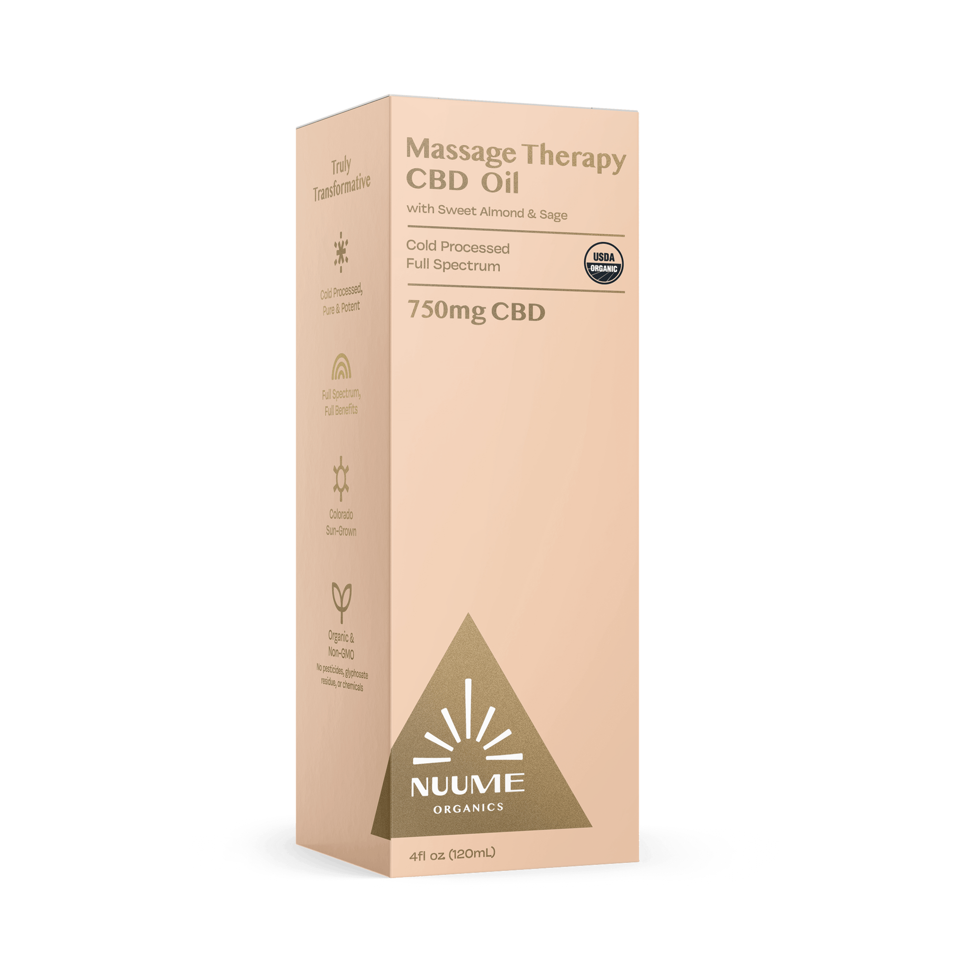 Organic CBD Massage Therapy Oil 750mg - CBD Comfort Store