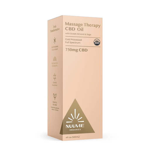 Organic CBD Massage Therapy Oil 750mg - CBD Comfort Store