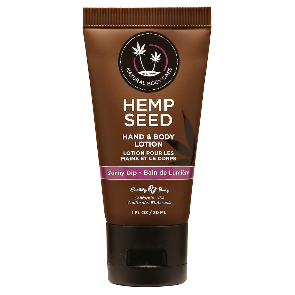 Earthly Body Hand & Body Velvet Lotion Skinny Dip 1oz - CBD Comfort Store
