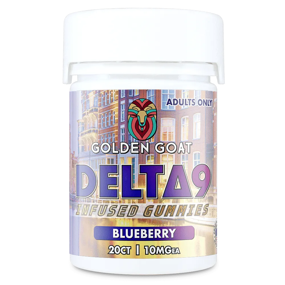 Delta 9 Infused Gummy Squares – Blueberry - CBD Comfort Store